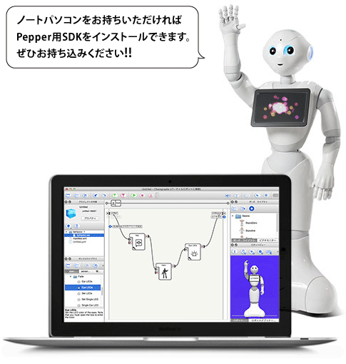 [2/10]Pepper 開発 ワークショップ初級 (1/2)　 13:00 - 13:55