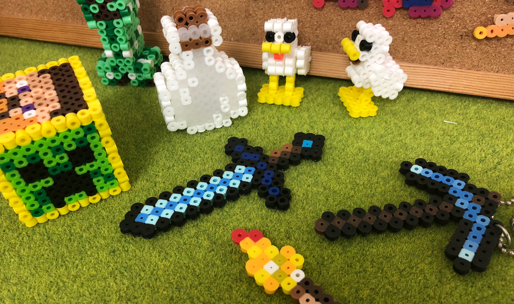 パーラービーズ制作会 六甲道校１回目 キッズプログラミングスクール８ｘ９ ハック Doorkeeper