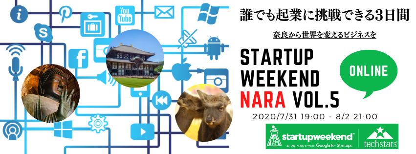 Startup Weekend 奈良 Vol 5 Online Startup Weekend 奈良 Doorkeeper